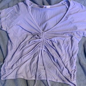 lavender tie top